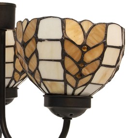 Trojramenný luster tiffany Ø39