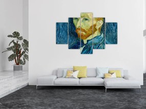 Obraz - Vincent van Gogh, Self-Portrait, reprodukcia (150x105 cm)