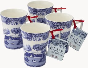 Hrnčeky Blue Italian, 4 ks
