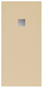 VILLEROY &amp; BOCH Planeo obdĺžniková sprchová vanička akrylátová, s technológiou RockLite, štandardný model, protišmyk (A), 1700 x 800 x 48 mm, Nature Sand, UDA1780PLA2V-4N