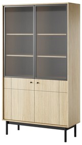 Vitrína Japandi 104 cm dub linea