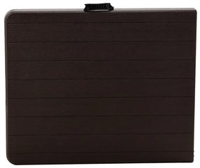 Skladací cateringový stôl PEGGY 61,5 cm hnedý