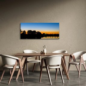 Obraz západu slnka (120x50 cm)