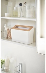 Biely stolový kôš na odpadky Yamazaki Rin, 2,3 l