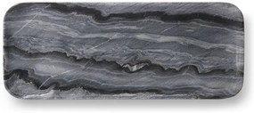 Luxusný šedý mramorový podnos Marble grey - 30*12*1,5cm