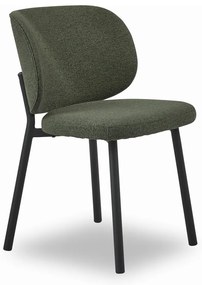 Zelené jedálenské stoličky v súprave 2 ks Swan – Unique Furniture