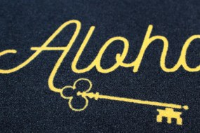 Mercury Flooring, Rohožka Alohomora 40x60 cm, 40x60, čierna