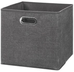 Úložný box Simple, 31x31x31 cm, sivá