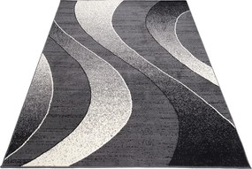 TA Koberec K857A TMAVO SIVÁ LACNÁ PP CRM Rozmer: 150x300 cm