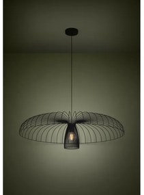 Eglo 390217 - Luster na lanku CHAMPERICO 1xE27/60W/230V 98,5 cm čierna