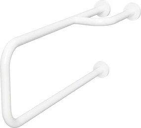 Bemeta Design HELP: Madlo, s dvojitým kotvením, pravé, s krytkou, biela - 301122113