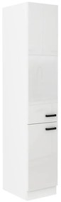 Kuchynská skrinka MIA biely lesk/biely 40dk-210 2f