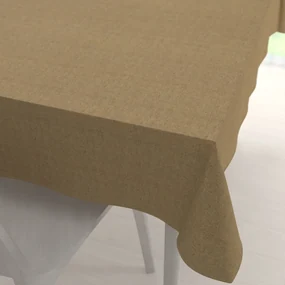 Biante Dekoračný obdĺžnikový obrus PML-121 Zlatohnedá režná 50x100 cm
