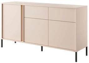 Komoda Danton 3D2S (béžová). Akcia -20%. Vlastná spoľahlivá doprava až k Vám domov. 1071342