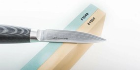 Súprava nožov G21 Gourmet Damascus v bambusovom bloku 5 ks + brúsny kameň