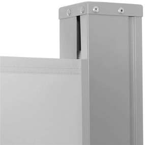 Bočná markíza 180 x 350 cm SPRINGOS AW0006 - sivá