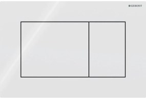 Geberit Sigma01 - Ovládacie tlačidlo SIGMA01, biela, 115.660.11.1