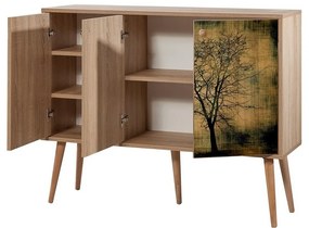 Skrinka Mega Tree Sonoma Oak