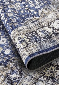 Hanse Home Special Collection Kusový koberec Asya 106039 Dark blue, Cream - 80x150 cm