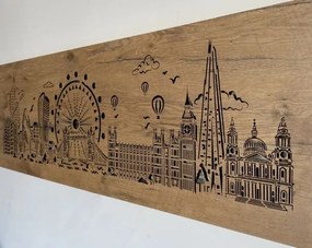 Podsvietený obraz Londyn