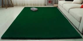 Protišmykový koberec RABBIT fľaškovo zelený