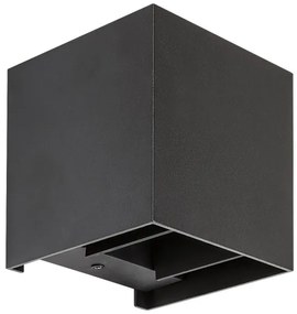 Rabalux 7396 - Vonkajšie nástenné svietidlo SOLIN 1xG9/42W/230V IP54 čierna