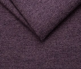 Rohová sedacia súprava Scala, hroznová ružovo-fialová látka, ľavý roh