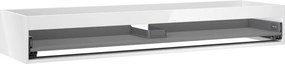 Mexen Box-A, závesná skrinka 160 cm, 1 zásuvka, biela lesklá, 91AX0-1600-235-1-00
