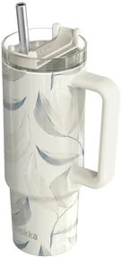 Nerezový termohrnček so slamkou Stream Cotton 950 ml