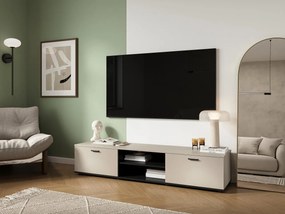 TV stolík 180 Boho B3, Farby: kašmír / kašmír + čierna