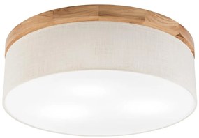 Brilagi - LED Stropné svietidlo BELLADONNA 3xE27/15W/230V pr. 50 cm krémová/dub