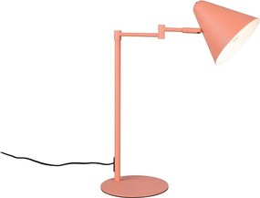 Oranžová stolová lampa s ohýbateľnou konštrukciou (výška 50,5 cm) Cosima – Trio