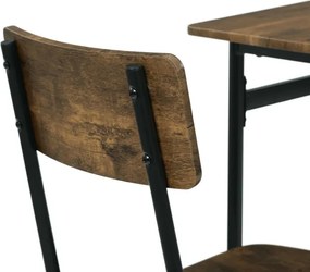 Jedálenský stôl so štyrmi stoličkami AUT-O2155 OLW