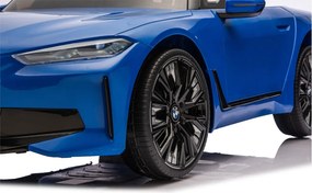 LEAN CARS Elektrické autíčko BMW i4 4x4 JE1009 modré