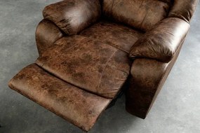 Kreslo Relax 47596 Hollywood - Antik Hnedá  - Komfort-nábytok
