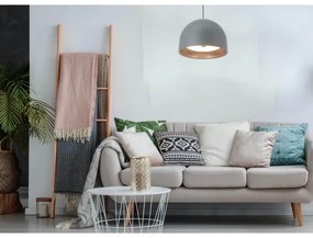 Klausen 113006 - Luster na lanku GRAVITY 3xE27/7W/230V šedá