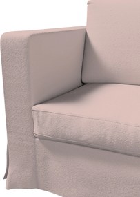 Poťah na sedačku Karlanda  (pre 3 osoby,nerozkladacia,dlhý) farba produktu ružová látka zapletaná