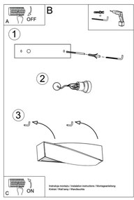 Nástenné svietidlo SIGMA MINI 1xE27/60W/230V biela