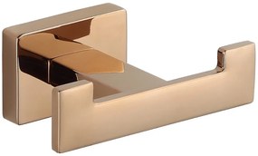 Vešiak na uteráky dvojitý MEXEN ARNO rose gold