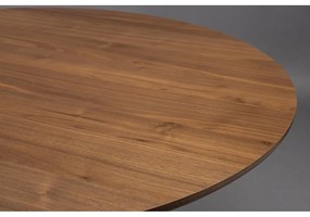 Okrúhly jedálenský stôl s doskou v dekore orechového dreva ø 120 cm Barlet – Dutchbone