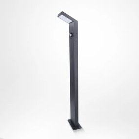Brilagi - LED vonkajšie svietidlo so senzorom RIANO LED/8W/230V antracit IP65 80 cm