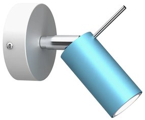 Nástenné bodové svietidlo PRESTON 1xGU10/MR11/40W/230V modrá