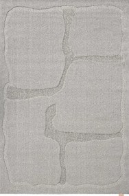 Koberec Agnella Morphic Organica sivý
