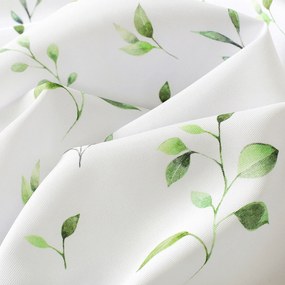 Goldea behúň na stôl teflónový - eukalyptové lístky 20x120 cm