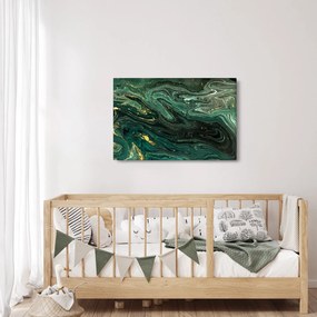 Obraz - Zelený mramor (90x60 cm)