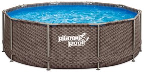 Planet Pool Rámový bazén FRAME ratan 3,66 x 0,99 m 0009