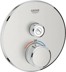 Grohe Smart Control termostat s termostatickou baterií supersteel 29118dc0 G29118DC0