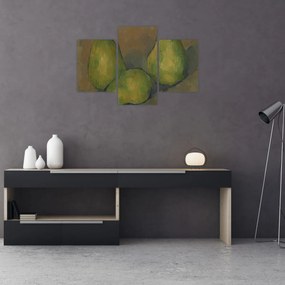 Obraz - Paul Cézanne, Three Pears, reprodukcia (90x60 cm)
