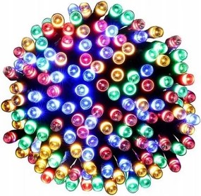 BERGE LED vianočná reťaz - 180LED - 18M - IP20 - 8 funkcií - multicolor