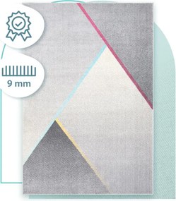 Koberec Agnella Funky Top Geb sivý